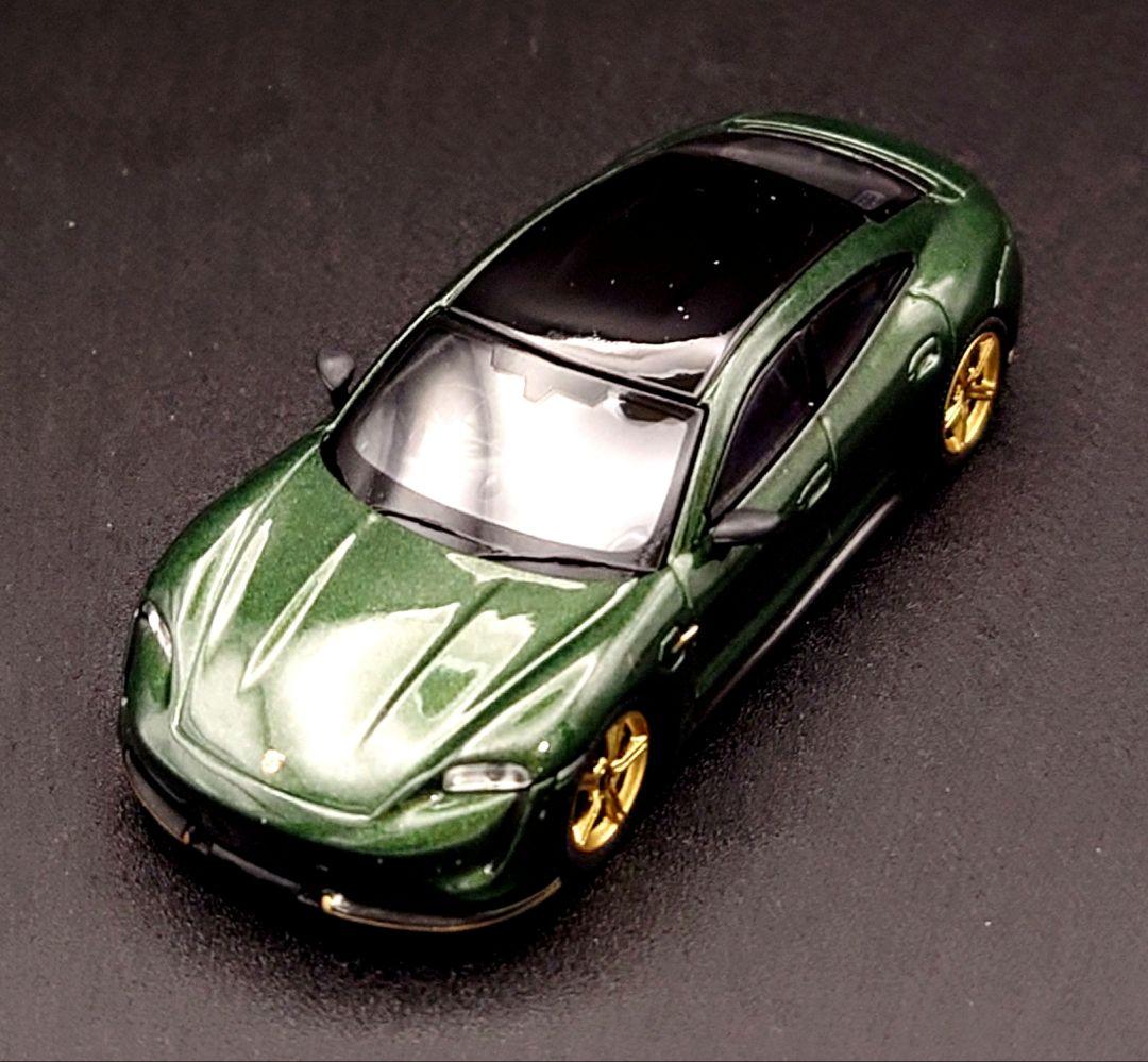 MINI GT Ford Mustang&Porsche Taycan2台セット