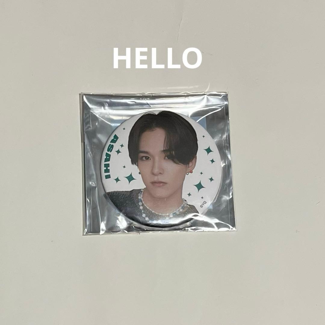 treasure アサヒ 缶バッジ