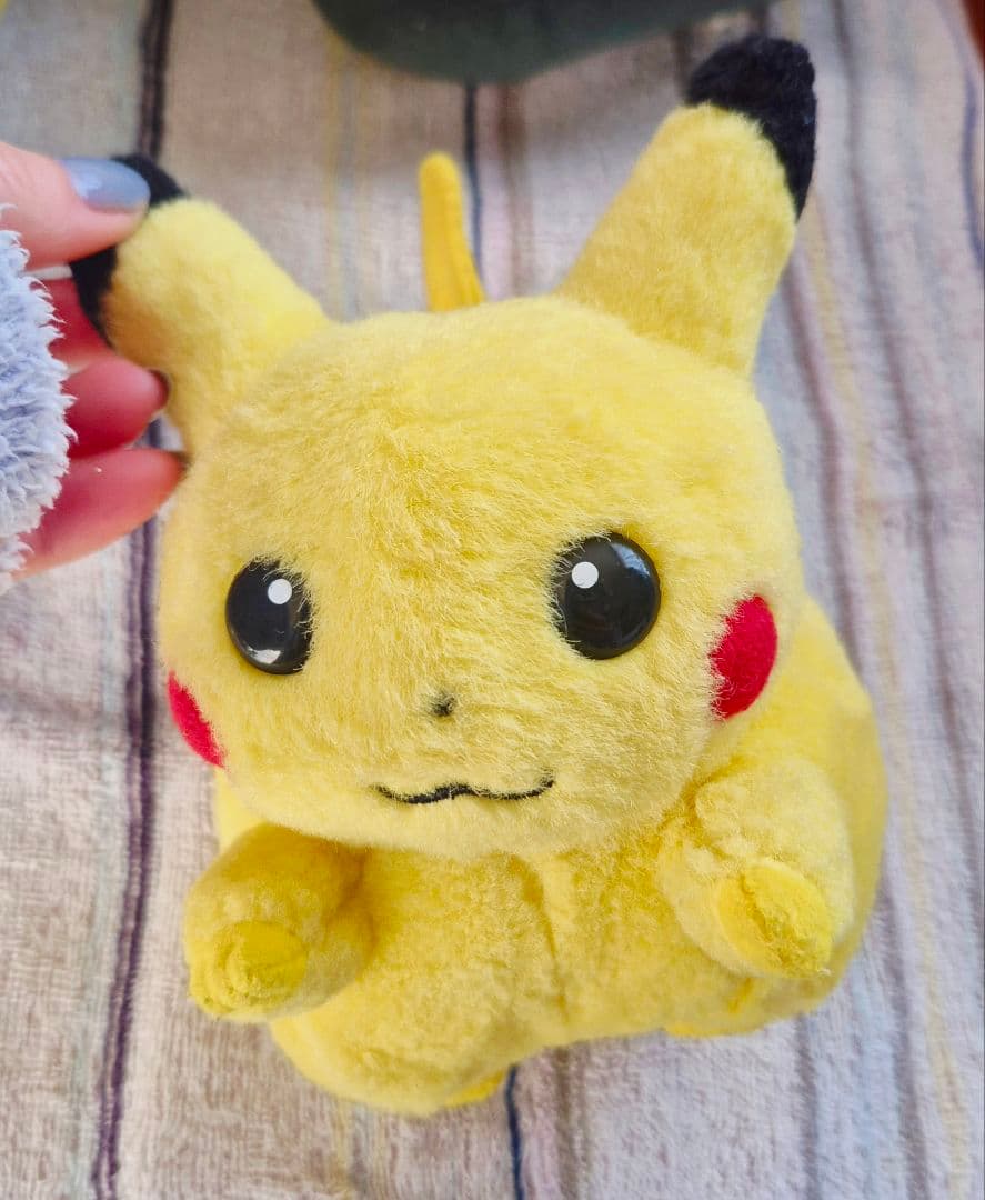  ピカチュウ ぬいぐるみ レトロ ぬい活