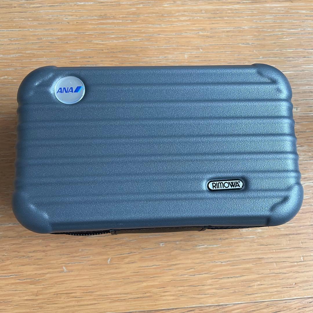 ANA×RIMOWA グレー トラベルポーチ
