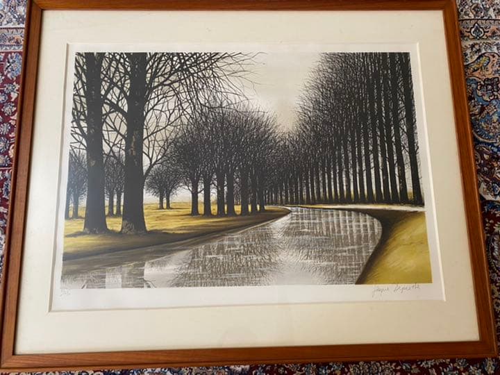 ジャック　デペルト　リトグラフ