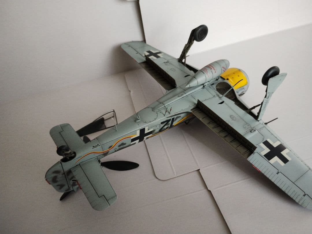 プラモデル完成機　1/32　フォッケウルフFw190A-8