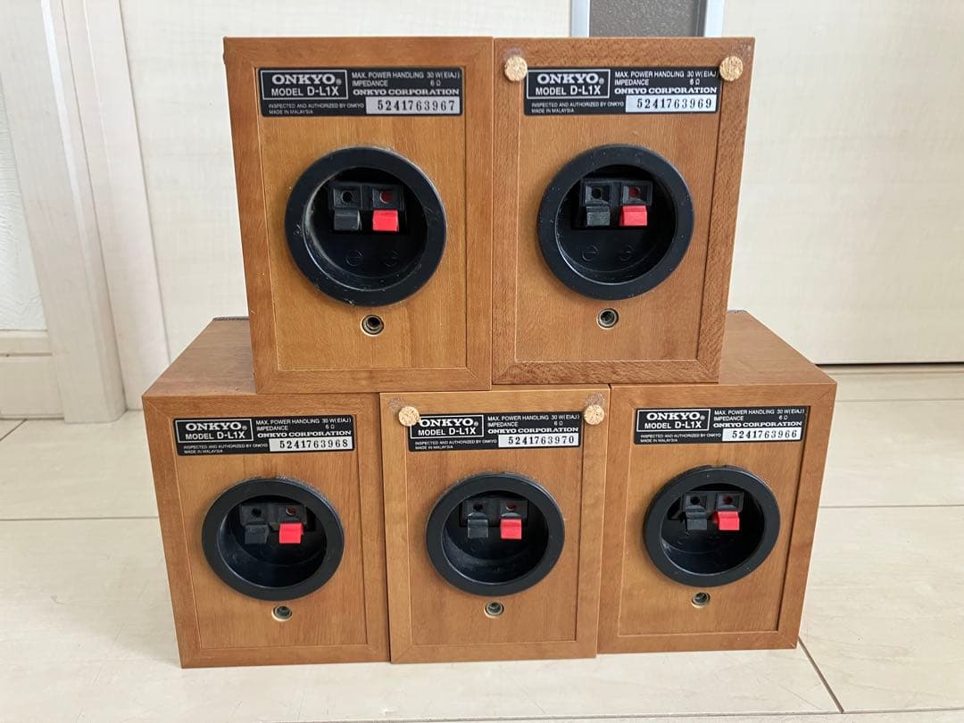 【動作OK・取説付き】ONKYOデジタルホームシアターシステム＆DVDプレイヤー