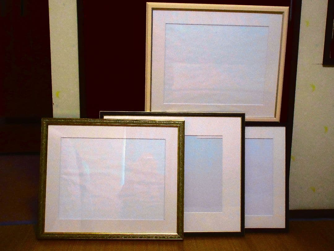 風景画 水彩画 原画 2012年作 額装済み F6サイズ