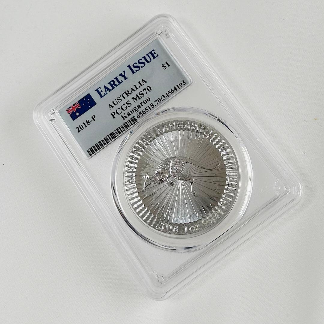 2018年オーストラリアカンガルーPCGS MS70 EARLYISSUE