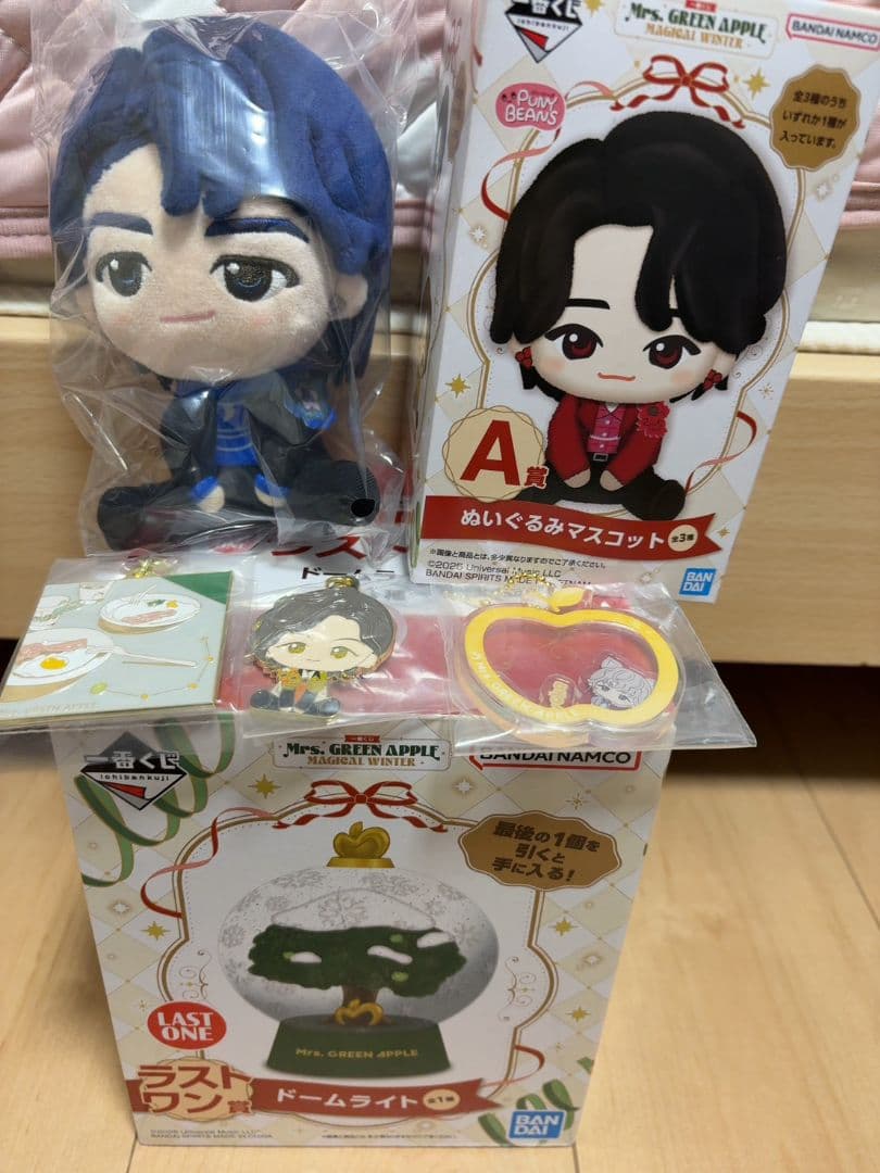 Mrs. GREEN APPLE ミセス　一番くじ　ラストワン　ぬいぐるみ
