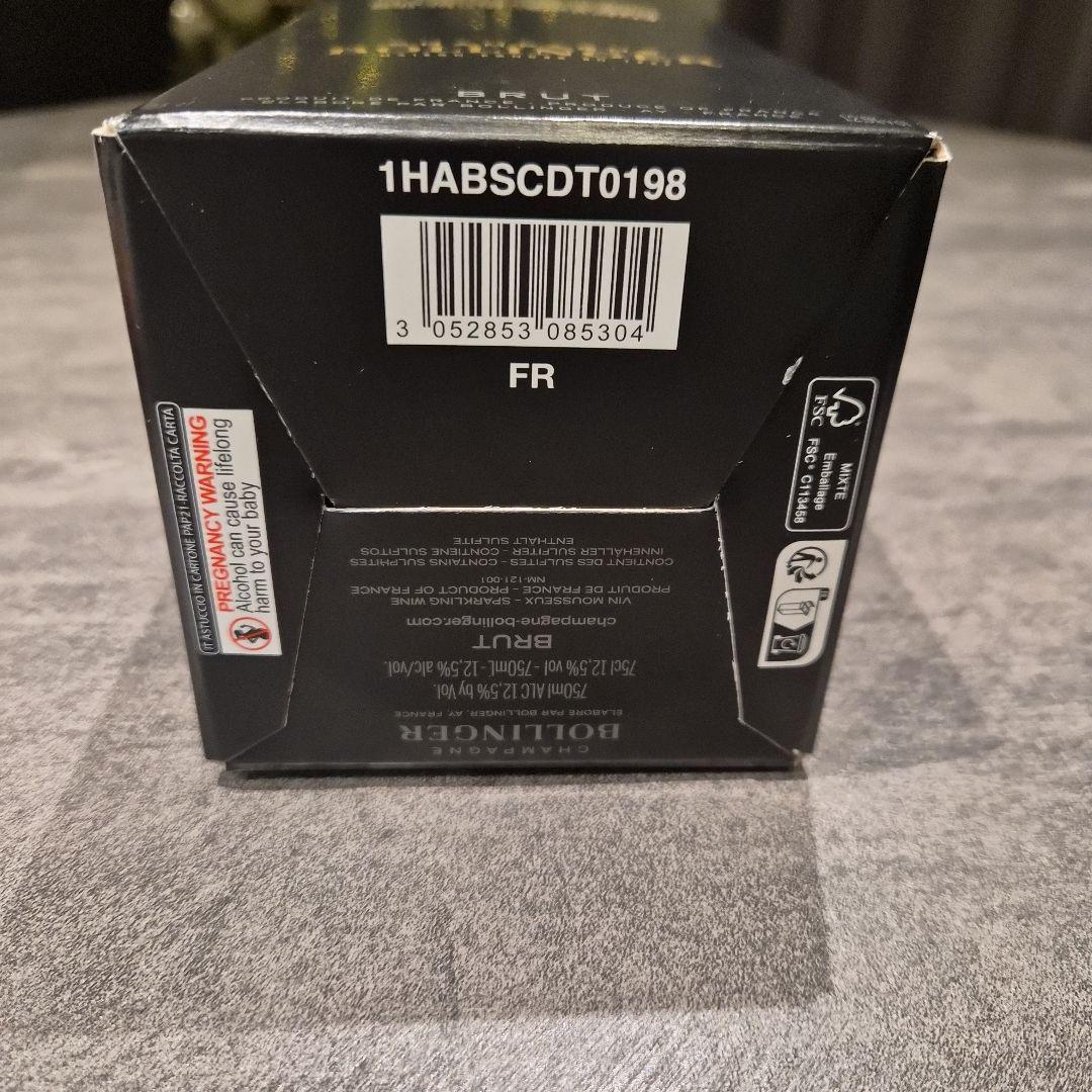 ボランジェ PN VZ 19 （Bollinger）箱付き　750ml