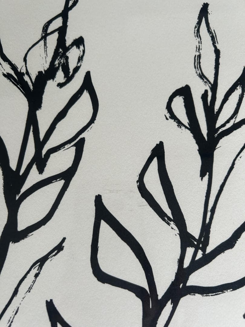 アンリ・マティス 「低木」 ナチュラルフレーム　IDEE