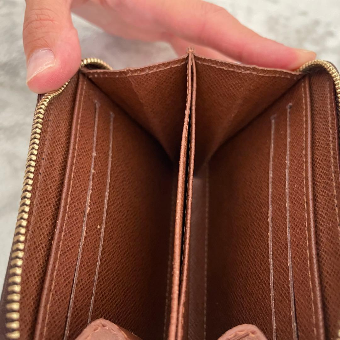 【美品】LOUIS VUITTON ジッピー パース