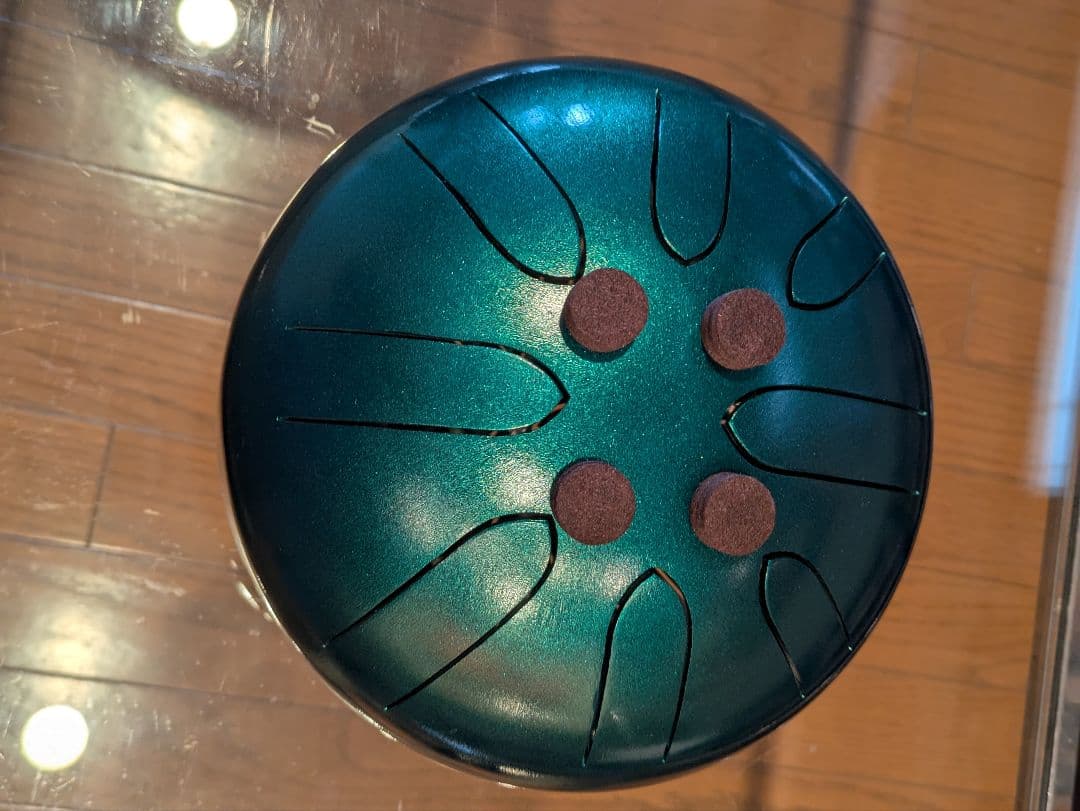 さざなみドラム（小型・444Hz）スティック付き