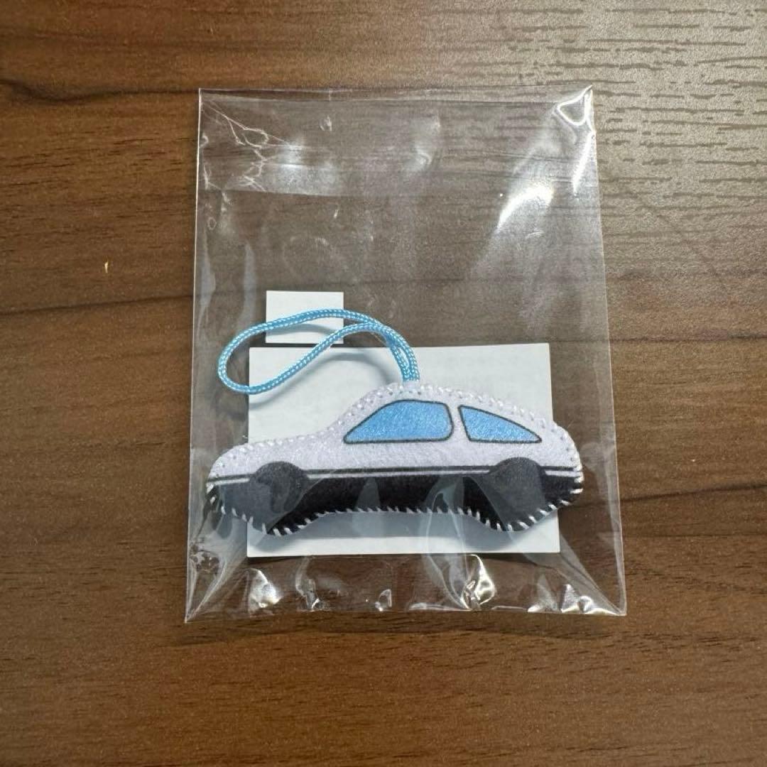 頭文字D30周年公式グッズなつき手作り風Xmasオーナメントキーホルダー