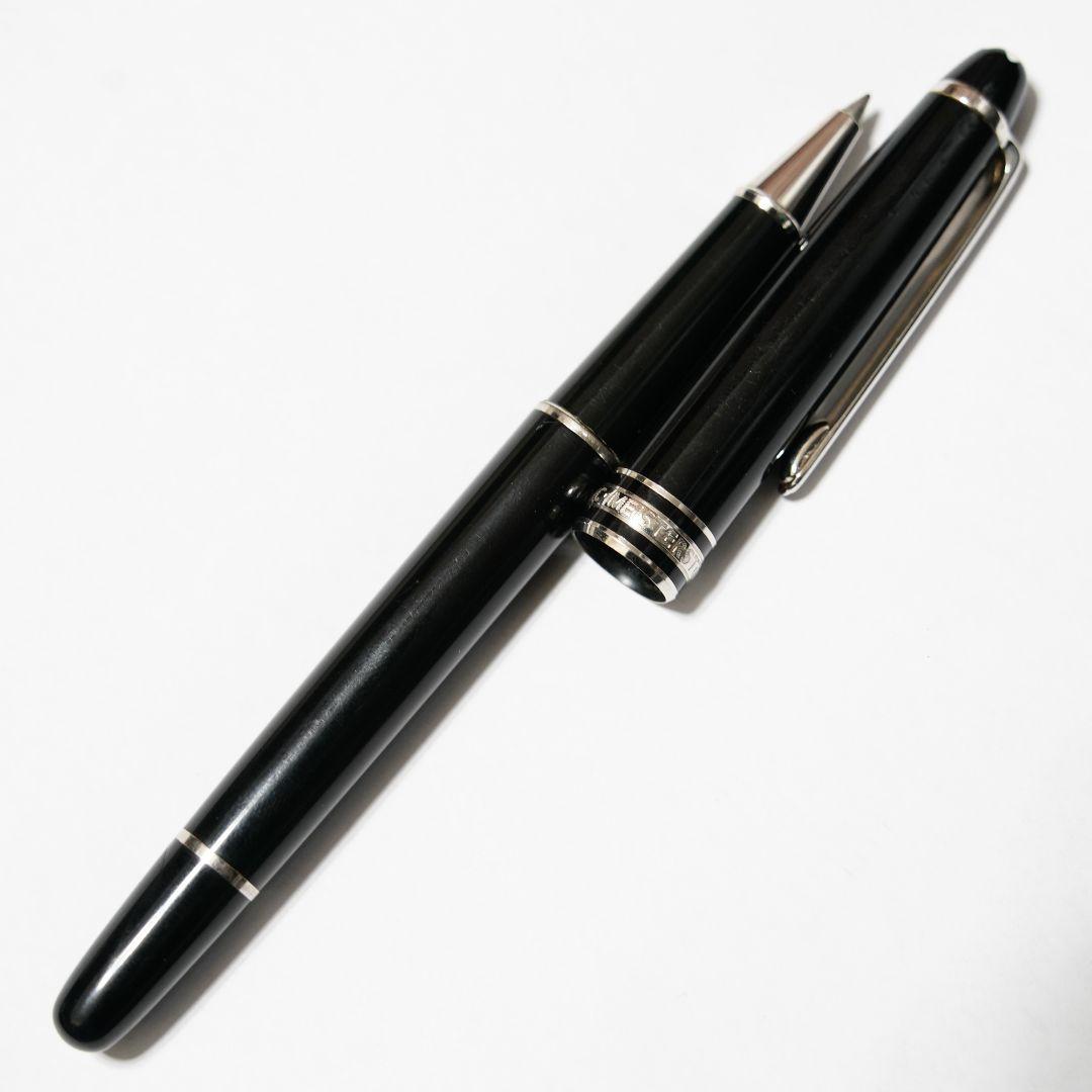 montblanc 163 プラチナ ローラーボールペン モンブラン