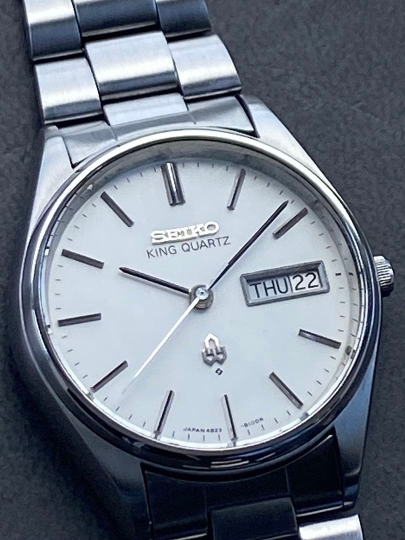 セイコー SEIKOキングクォーツ　アンティーク　極美品