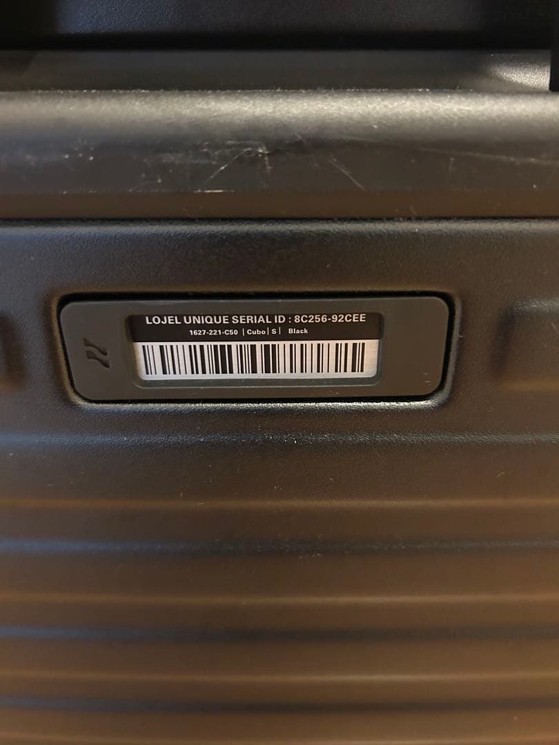 美品 LOJEL ロジェール CUBO S 黒 ブラック