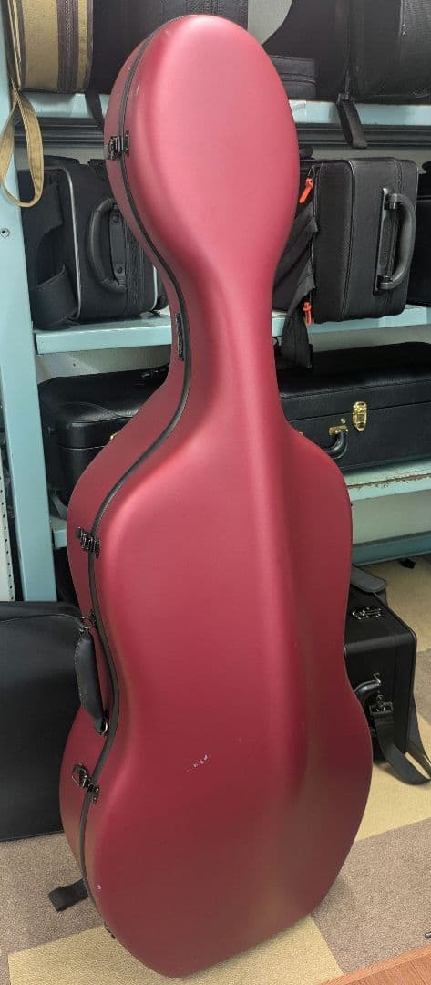 CFC-2S Carbon Mac カーボンマック チェロケース ワインレッド