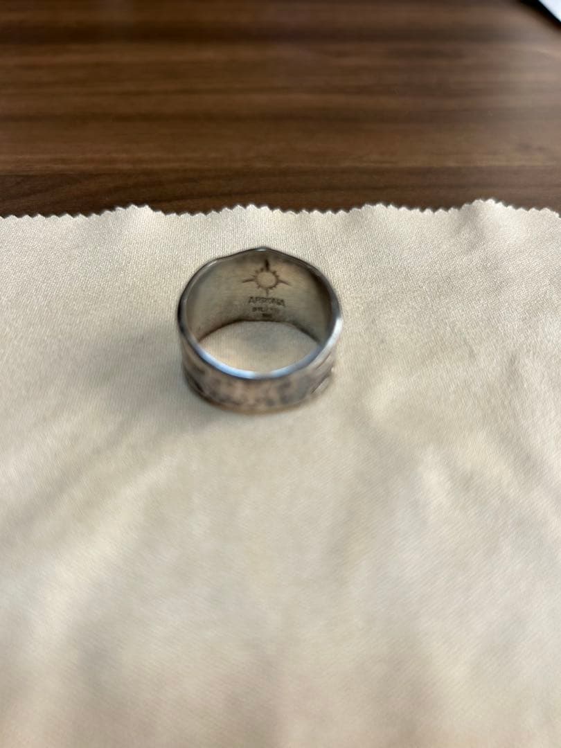 アリゾナフリーダム K18 コンチョ ワイド リング 21号