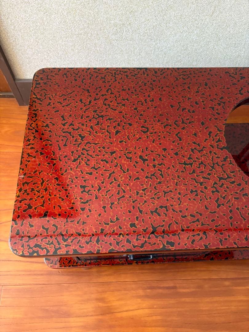 高級&希少！ 昭和レトロ お座敷ワゴン ポットカート 木製座卓 2引き出し付き