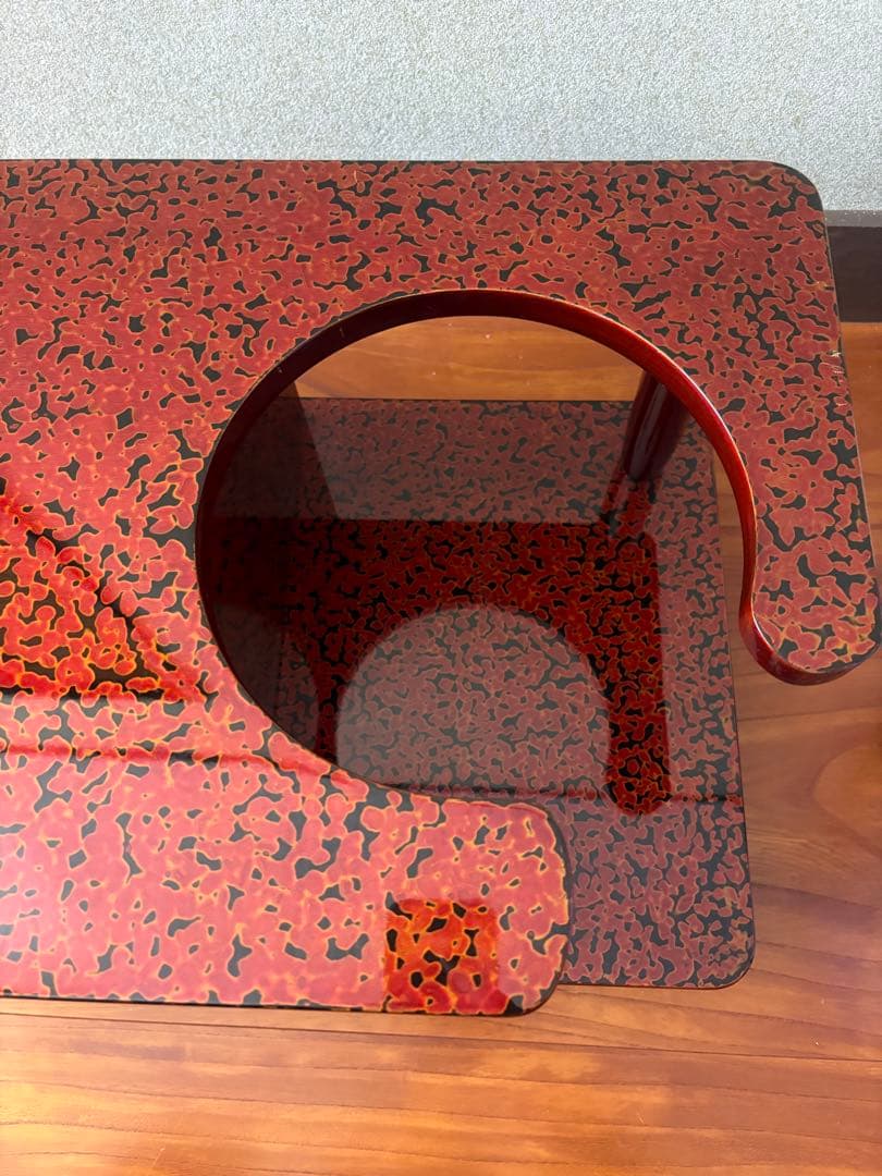 高級&希少！ 昭和レトロ お座敷ワゴン ポットカート 木製座卓 2引き出し付き