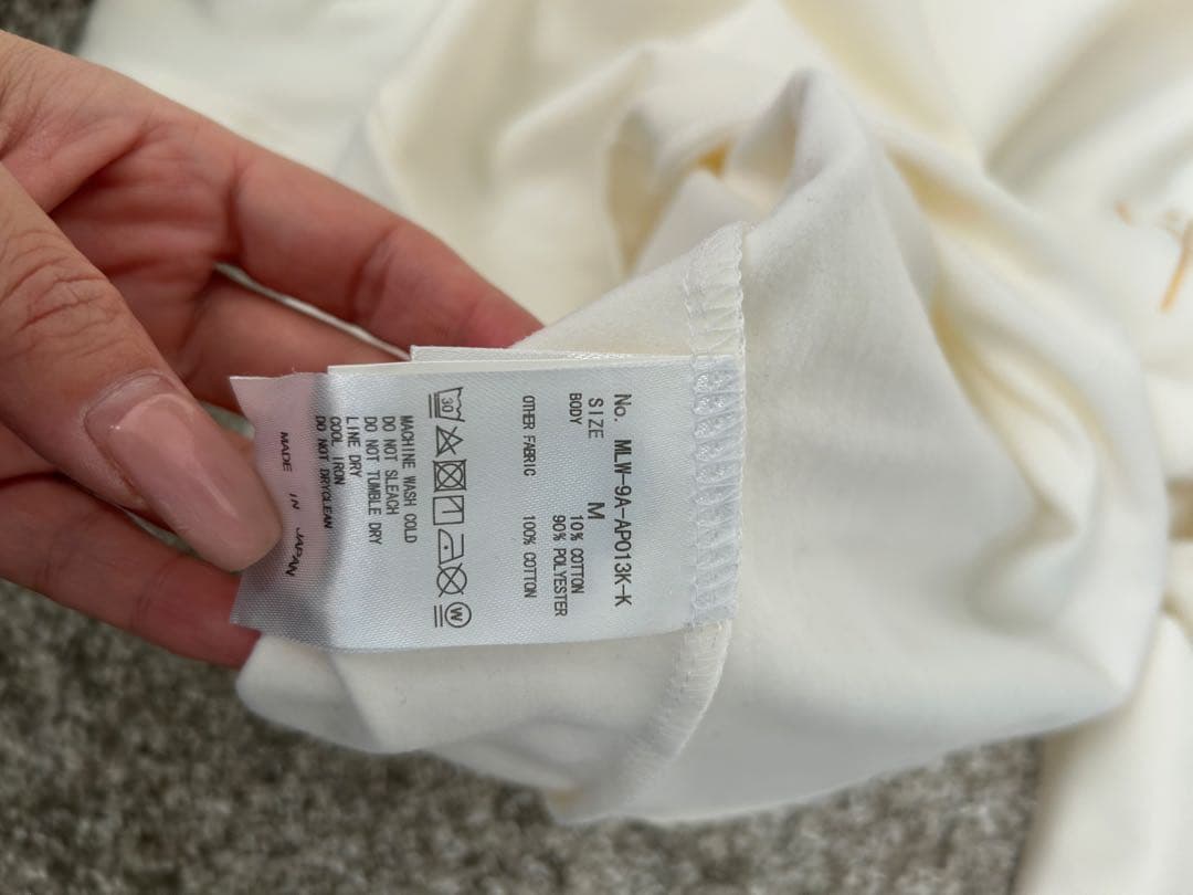 マークアンドロナ　長袖タートルインナー