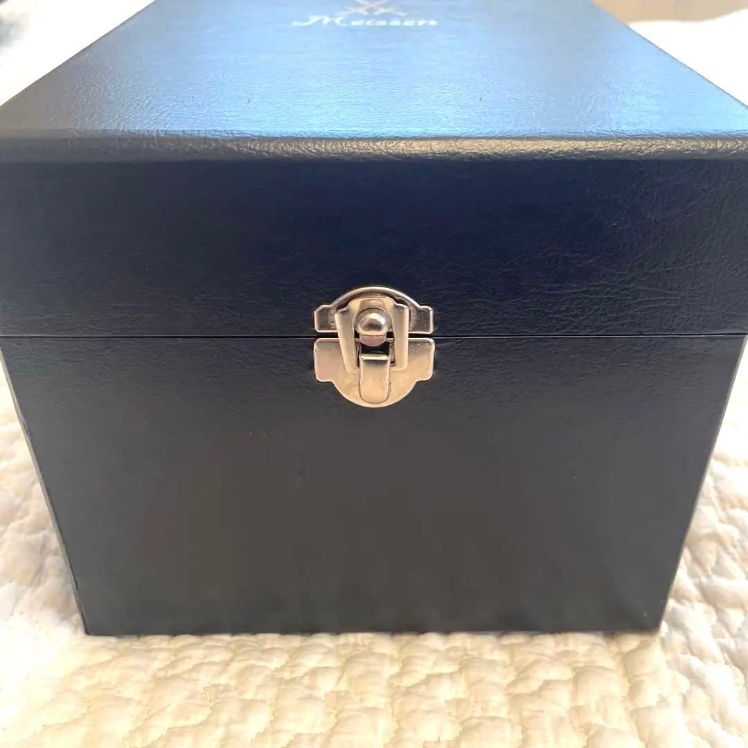 定価7万7千マイセン ブルーオニオン 陶器　花瓶　新品未使用品　箱傷有り