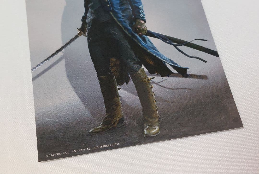 doklri−様　デビルメイクライ ブロマイド風ポストカード バージル