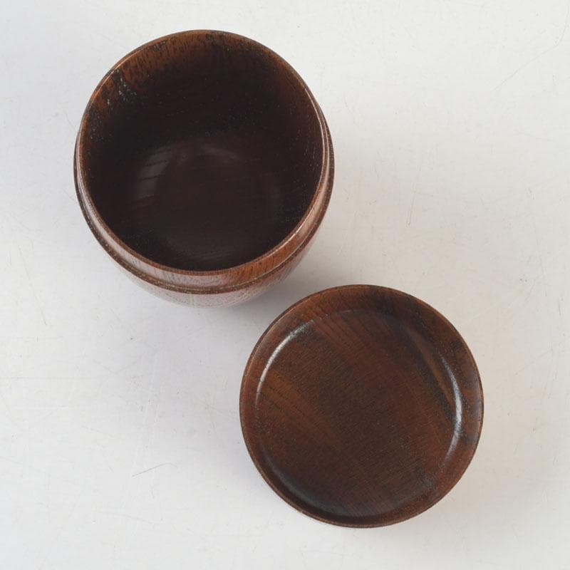 茶道具　中林星山作　稲穂に雀蒔絵　鳴子　長棗　共箱　V　9563