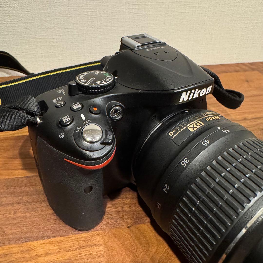 Nikon D5200 デジタル一眼レフカメラ本体 バッテリーセット
