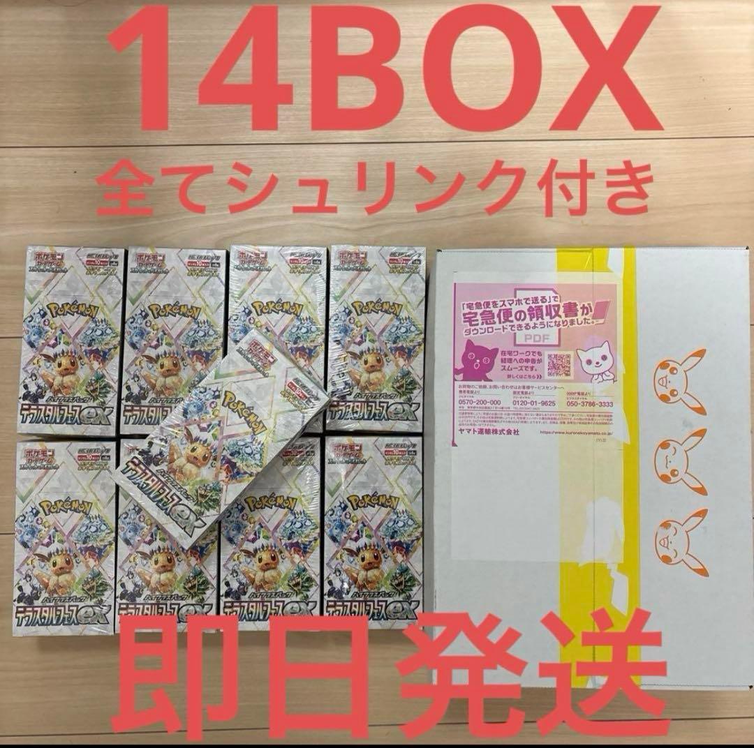 ポケモンカードゲーム　テラスタルフェスex シュリンク付き