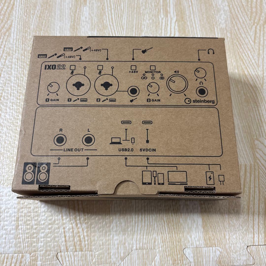 steinberg IXO22 オーディオインターフェース cubase