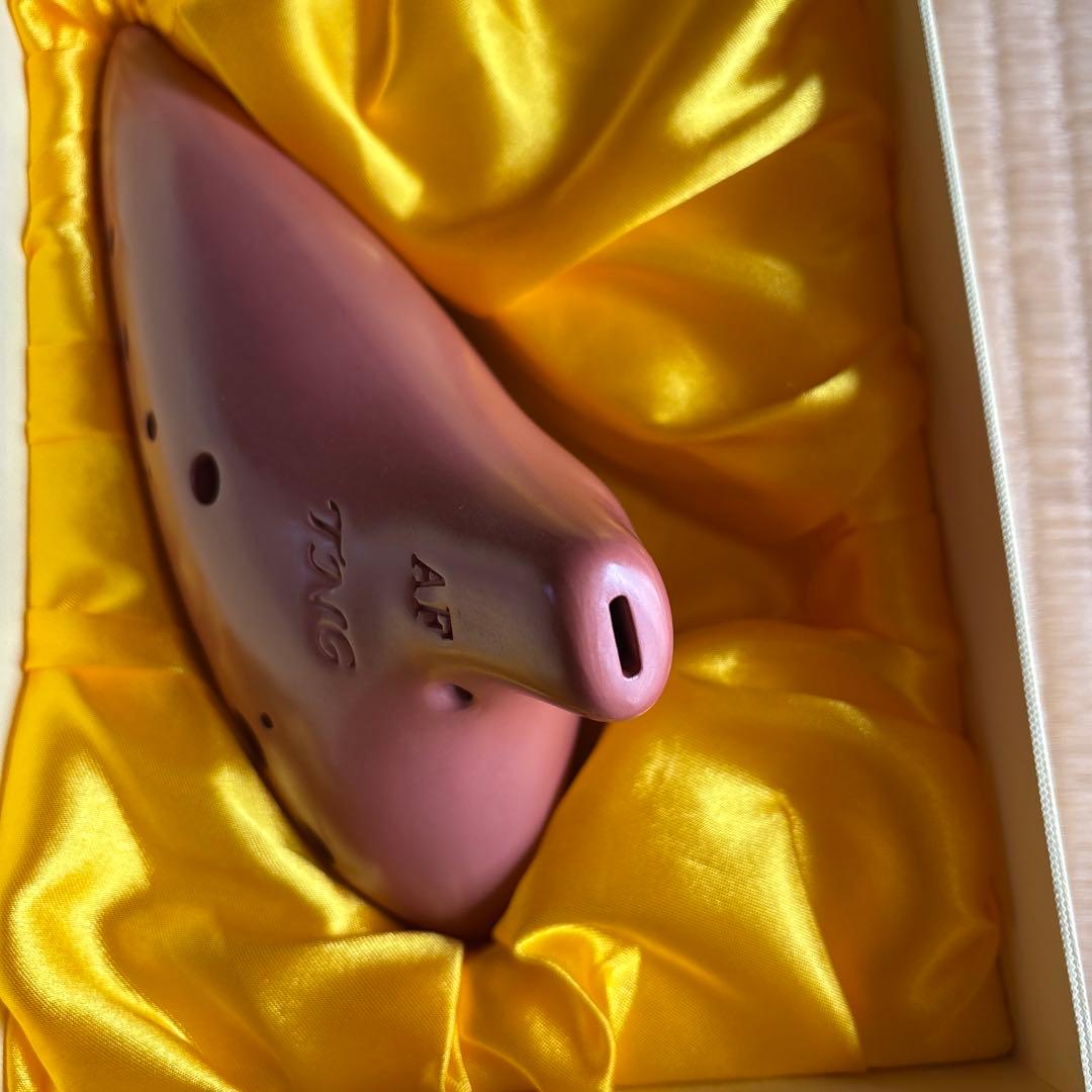 TNG オカリナ 紅土モデル アルトF 専用ケース付き