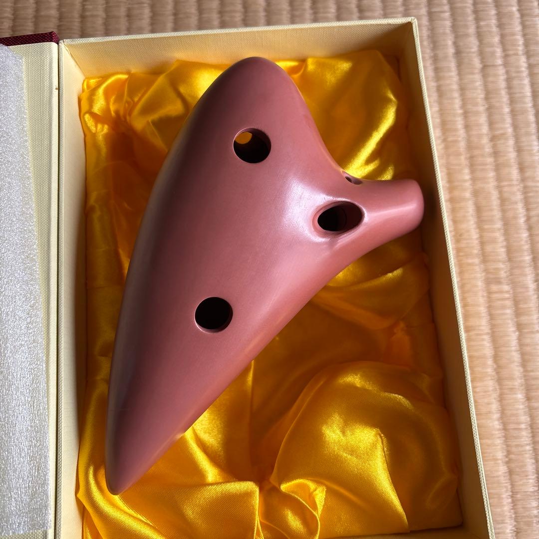 TNG オカリナ 紅土モデル アルトF 専用ケース付き