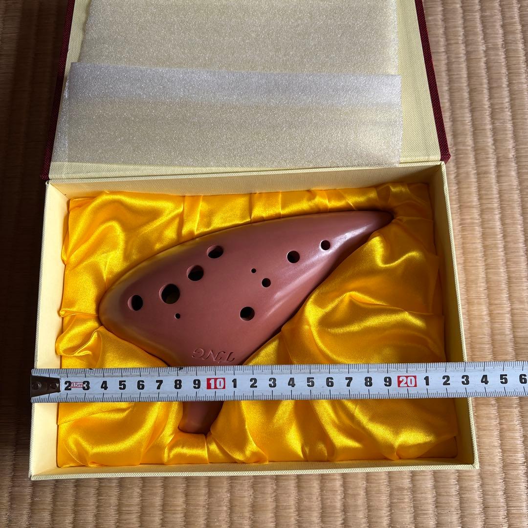 TNG オカリナ 紅土モデル アルトF 専用ケース付き