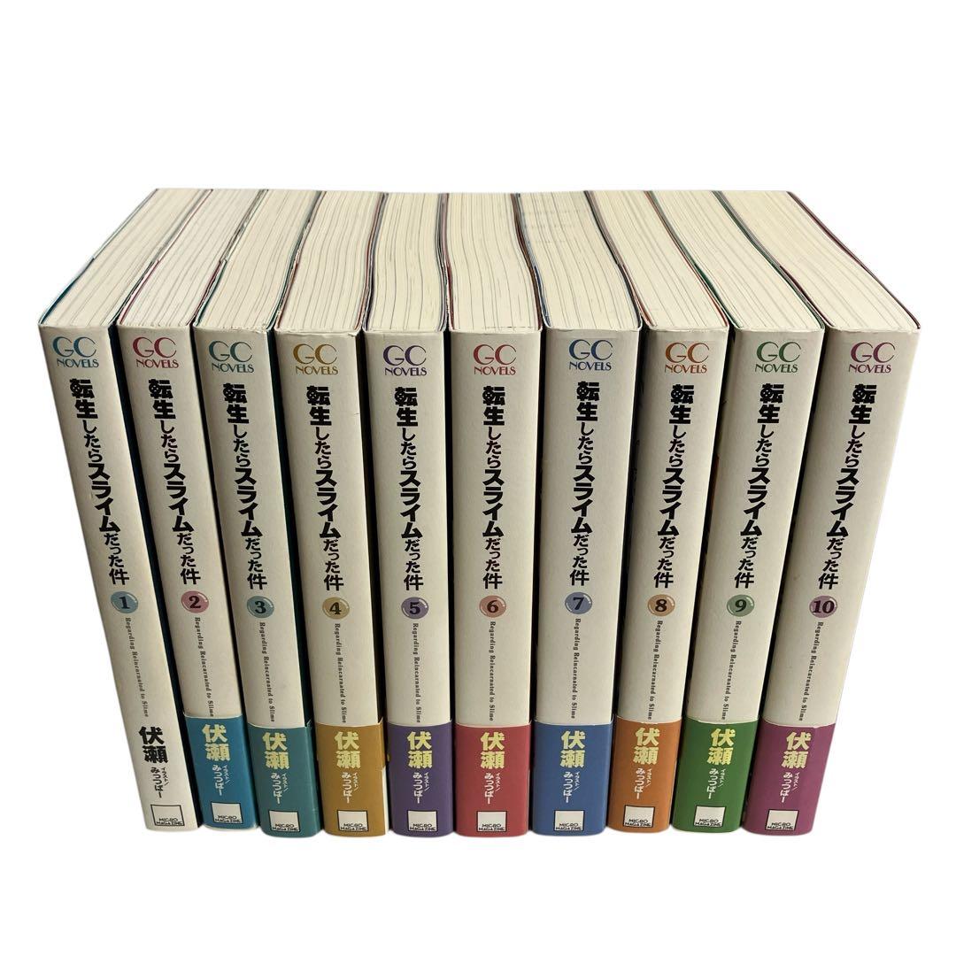 転生したらスライムだった件 小説 1〜20巻セット