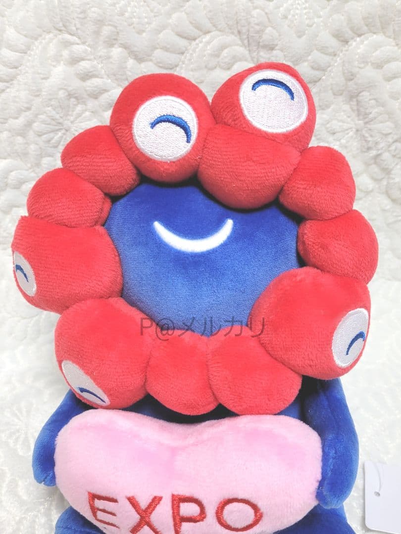 【新品未使用】 大阪 万博 ミャクミャク EXPO 2025 ロゴ ぬいぐるみ