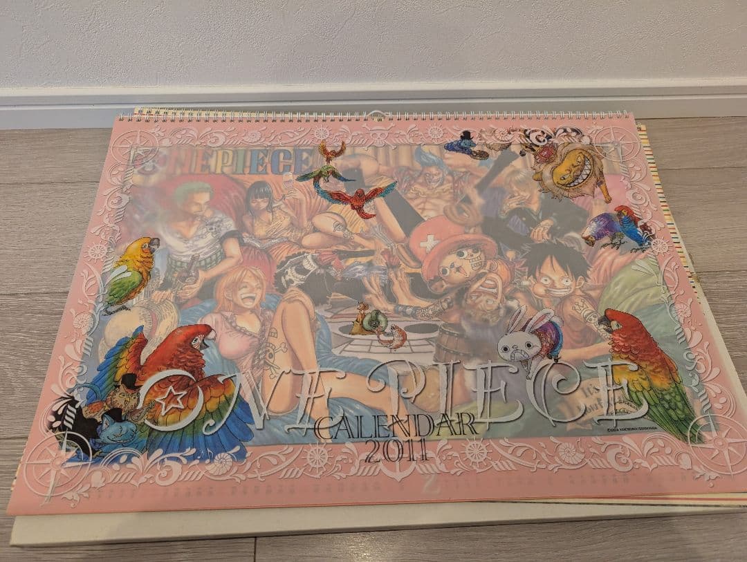 ワンピース 大判 カレンダー 2010 2011 2012 2013 2014
