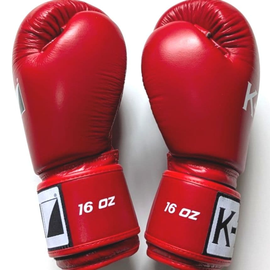 niniです！極美品 K-1 ボクシンググローブ 赤 16oz