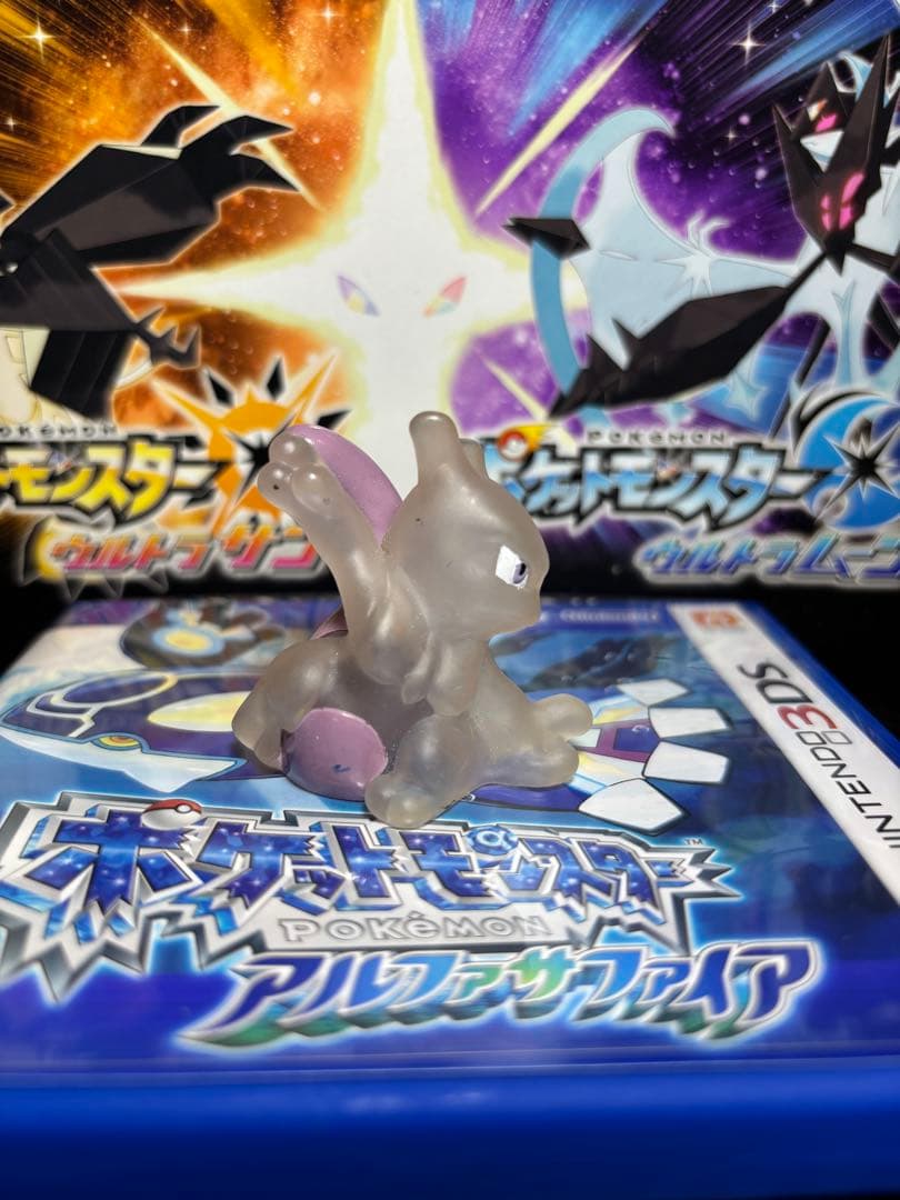 ポケモンキッズ スペシャル ミュウツー クリアバージョン 15周年　指人形