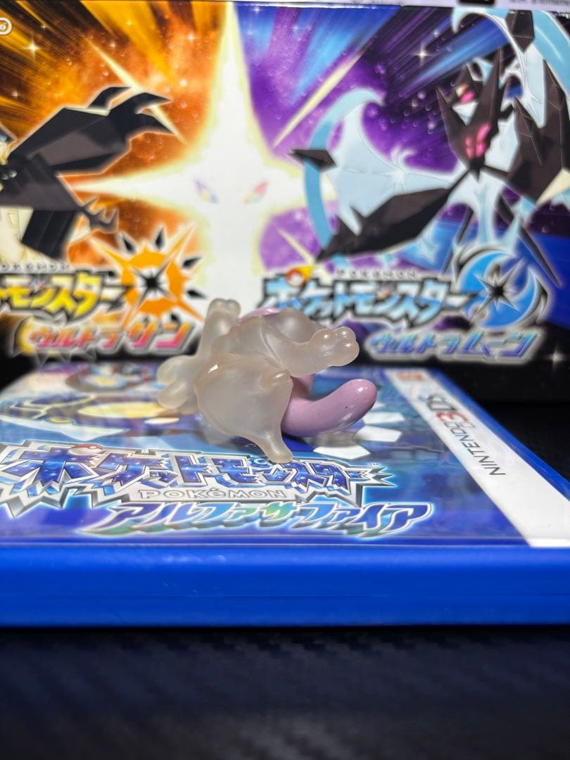 ポケモンキッズ スペシャル ミュウツー クリアバージョン 15周年　指人形