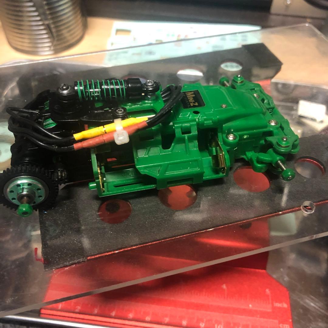 M*a様 京商ミニッツ、MR-03EVO緑シャシー緑モーター、