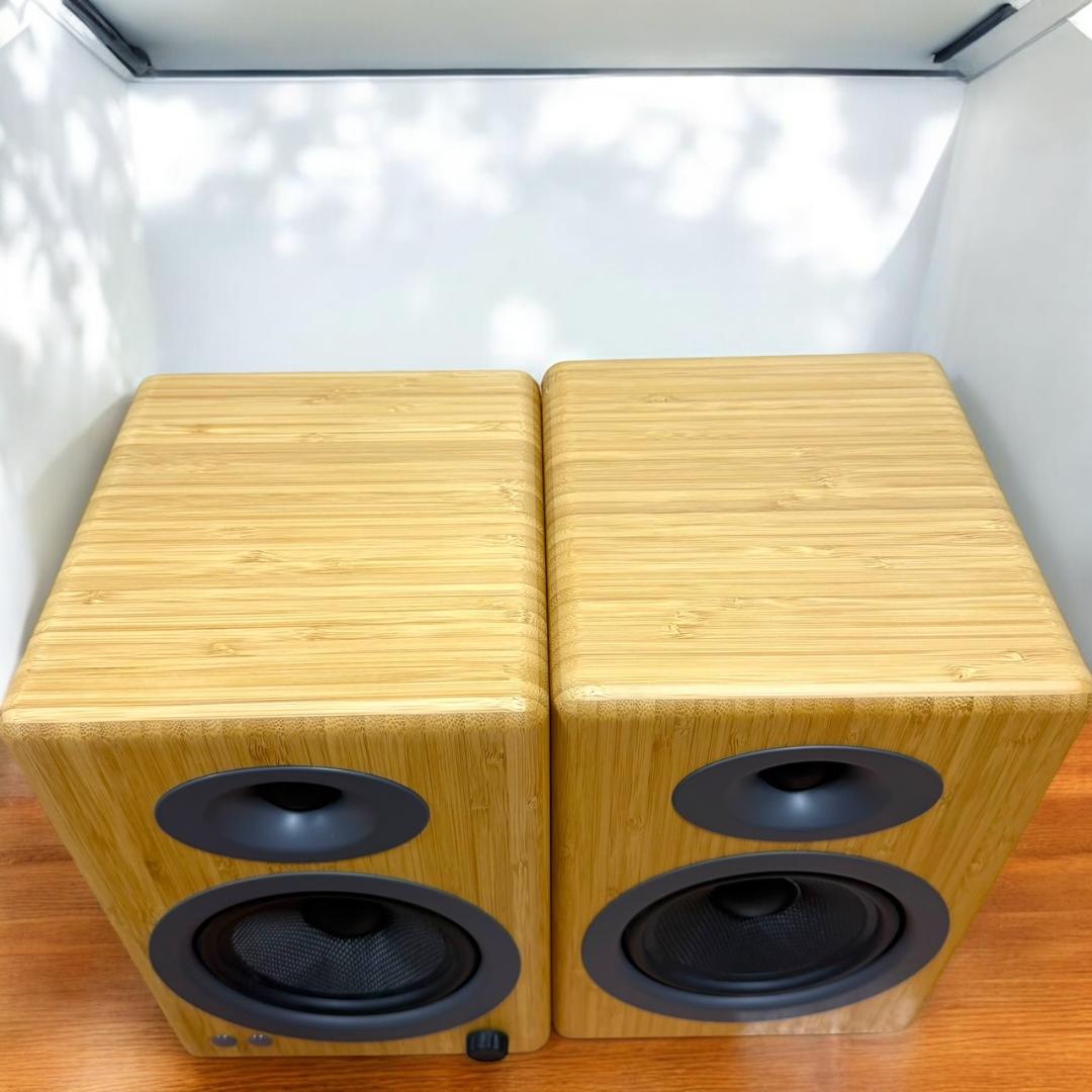 ☆未使用品 オーディオエンジン A5+ バンブー パワードスピーカー ペア