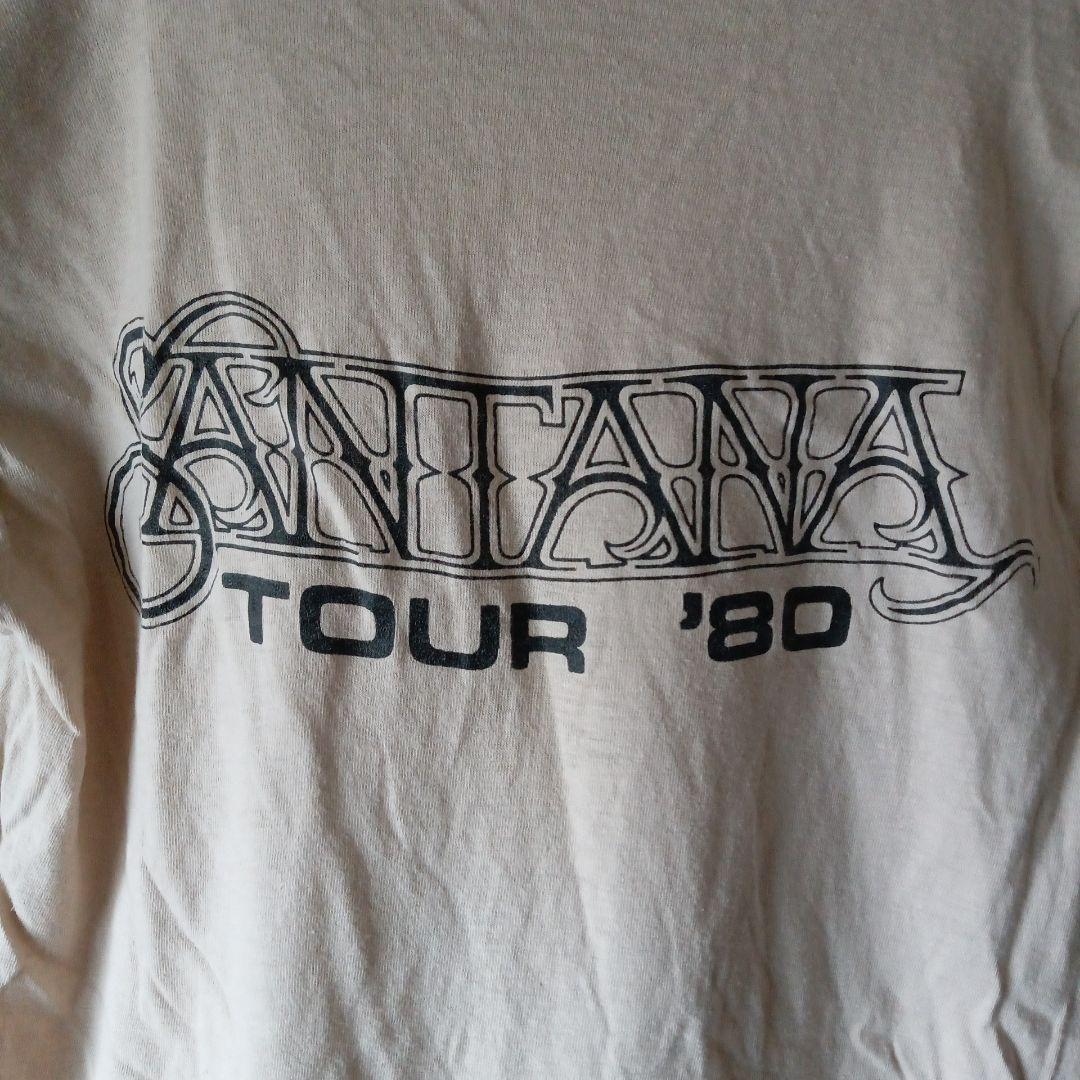 サンタナ Tシャツ ベージュ コットン混紡