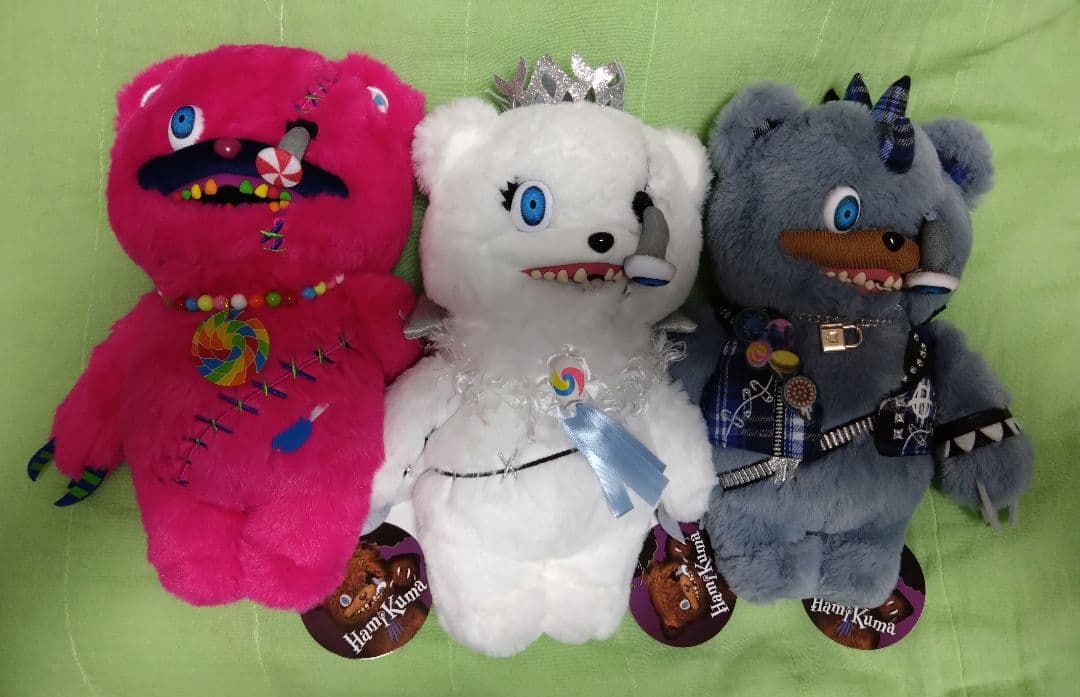 ハミクマソウル ハミクマパンク ハミクマキャンディ ぬいぐるみセット USJ