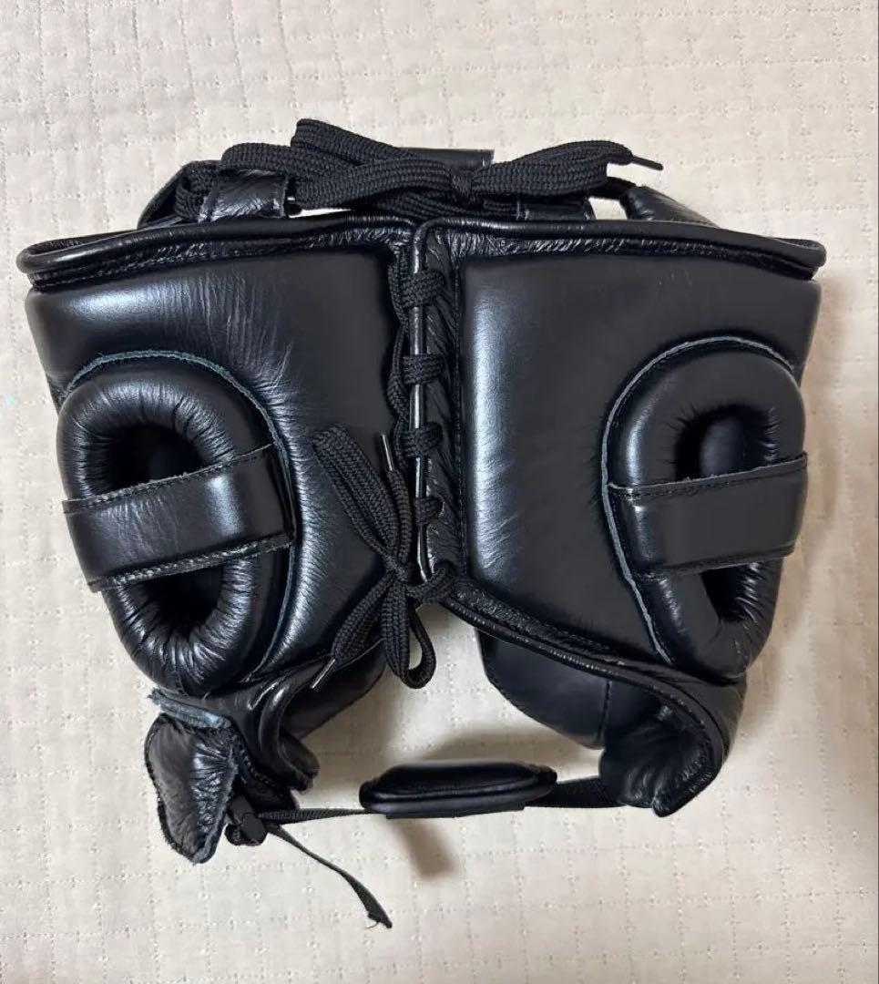 【美品】PRIZE RING 本革製 ヘッドギア Lサイズ