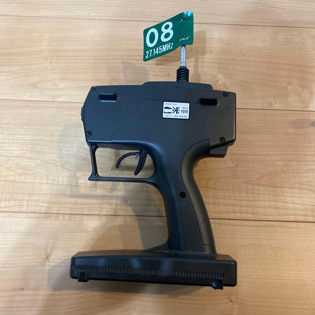 タミヤ ラジコン TT01 シャーシ アンプ サーボ モーター 受信機 セット