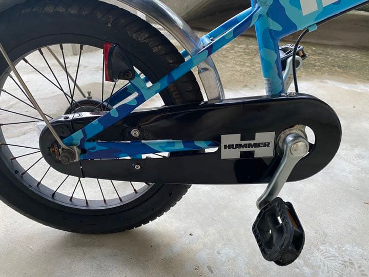 ※現地引渡し 子供 自転車 HUMMER ハマー 16インチ