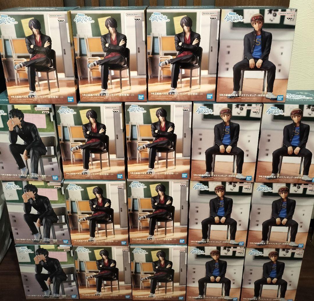 3年Z組 銀八先生 デスクフィギュア土方 高杉 沖田 19体セット