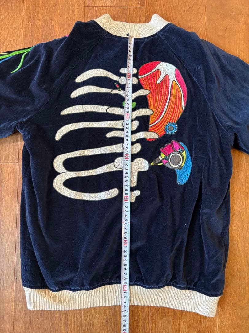 BRUNABOINNE トレジャージャンパー ベロア サテン スカジャン