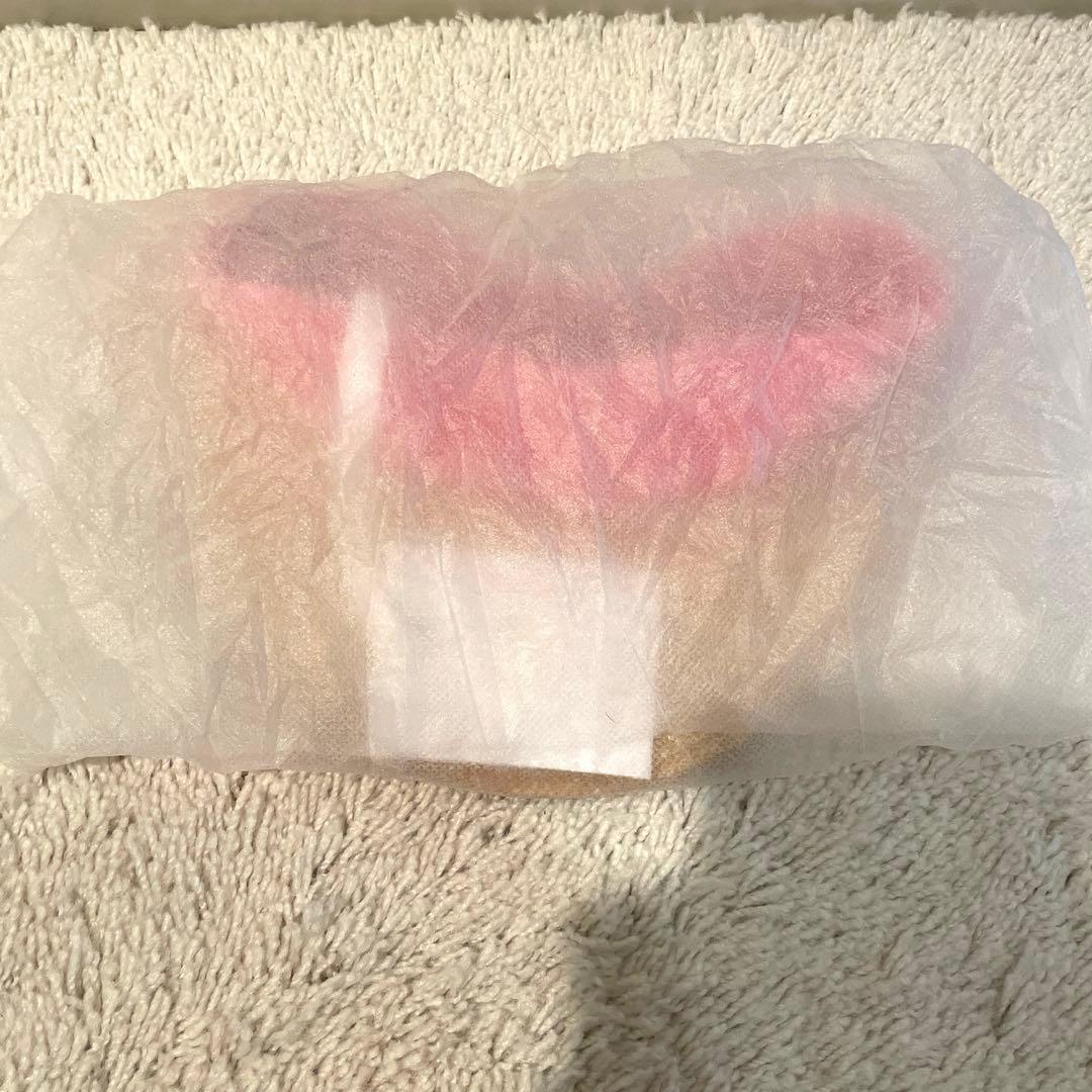 試着のみ　baby DIOR サンバイザー　キャップ帽子　キッズ