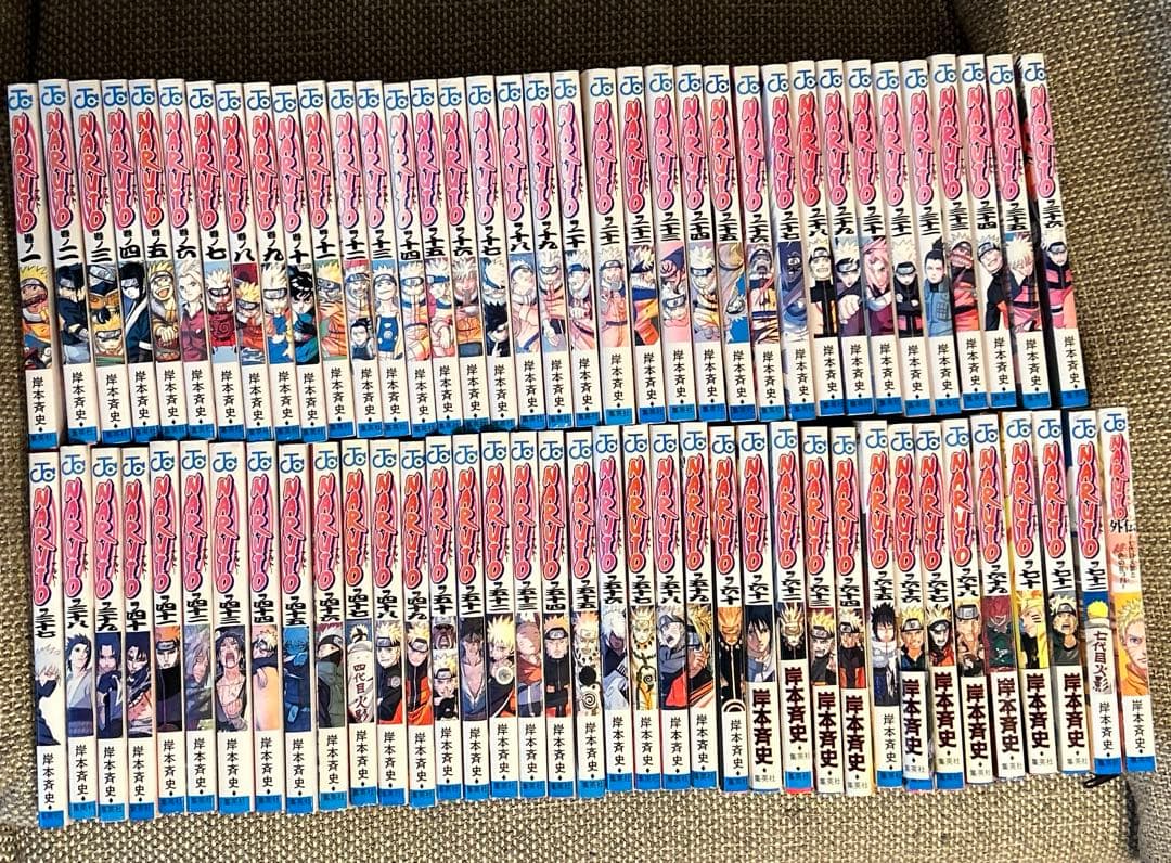 ナルト全巻1〜72巻+ナルト外伝