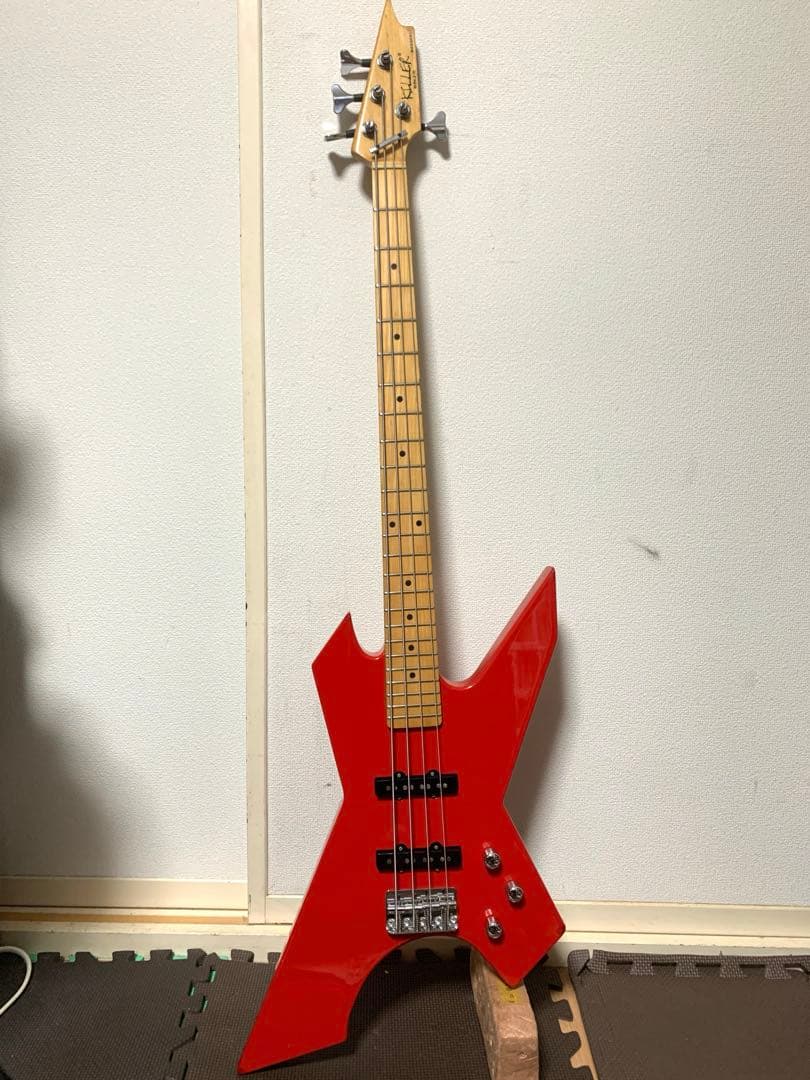 KILLER キラー Dagger エレキベース TAIJI 赤 ジャンク #2